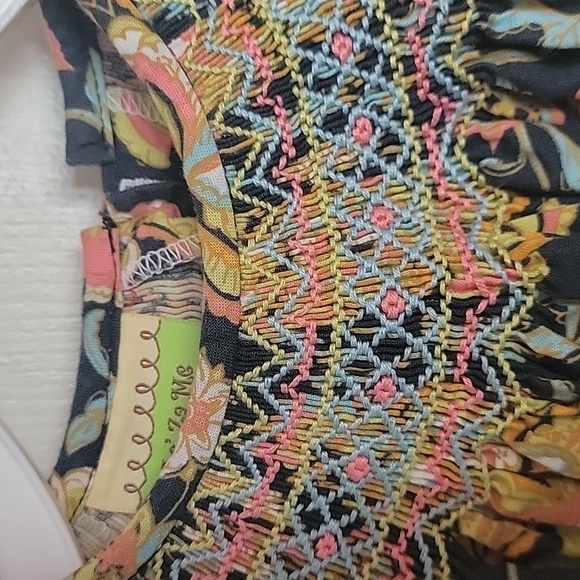 Adorable Le' Za Me girls 4T multi colored dress. - Picture 7 of 8